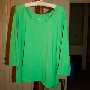 Jessica London Ballerina Neck Top in Women